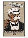 Ferdinand Adolf August Heinrich Graf Von Zeppelin German Soldier Aviator and Airship Constructor Giclee Poster Print by H. Roth, 18x24