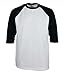 Proclub Men's 3/4 sleeve baseball shirt
