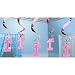 "Baby Girls First Birthday Girl Hanging Swirl Party Decoration, 61 cms"