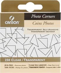 scrapbooking corners Discount Canson Photo Corners 250/Pkg Clear 541-2053; 3 Items/Order