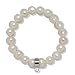 Charms Republic Armband S��wasser-Zuchtperlen wei�/Carrier Sterling Silber