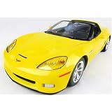 RASTAR 1/12 Scale Radio Remote Control Chevrolet Corvette C6 G5 RC Car Ready To Run (Yellow) ~ XINGHUI AUTO MODEL...
