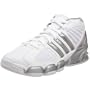 adidas Men's BOOST LT Basketball Shoe,White/Silver/Silver,11 M