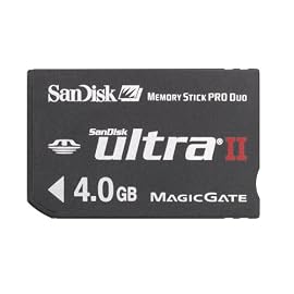 SanDisk UltraII メモリースティック PRO Duo 4GB SDMSPDH-4096-903