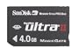 Sandisk SDMSPDH-004G-A11 4GB/15MB Ultra II MSPD Card (Black)
