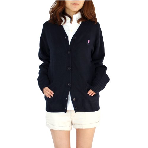 （プレイボーイ）PLAYBOY カーディガン ニット レディース コットン