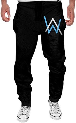 Men's Faded Spectre Force Alan Walker Logo Casual Jersey Sweatpant