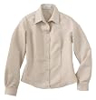 Ladies' Yarn-dyed Stripe Long Sleeve Shirt