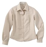 Ladies' Yarn-dyed Stripe Long Sleeve Shirt