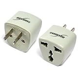 BoxWave Universal to American Outlet Plug Adapter