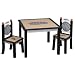 Search : 3pcs San Antonio Spurs Kid's Table and Chair Set