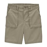 Toddler Boys' Cherokee Solid Woven Shorts - Hill Green