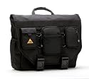 BumBakPak Hamptons Hybrid Messenger/Backpack Laptop Bag Obsidian Black XL
