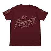 TIGER&BUNNY バーナビーロゴTシャツ バーガンディ サイズ:M