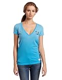 True Religion Women's Horse Shoe Short Sleeve V-Neck Tee