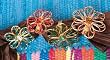 Festive and Jeweled Napkin Rings (Set of 4)
