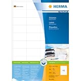 Herma 4610 Etiketten Premium A4 52,5x29,7 mm Papier matt 8000 St&uuml;ck