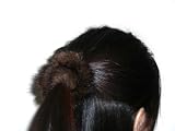Mink Scrunchie