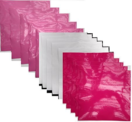 MI Vinyl Color Pack - Pink, Soft Pink, White 15-pack - 5 of each color adhesive vinyl sheets glossy - 12x12 outdoor quality