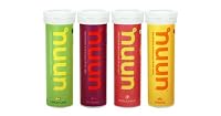 Nuun Active Hydration- Electrolyte Enhanced Drink Tabs Original Mixed 4-pack, Lemon Lime, Tri-berry, Orange, Citrus Fruit (12 tabs per tube) by nuun