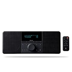Logitech Squeezebox Boom Tragbarer Netzwerk-Musikplayer (VFD-Display, WLAN 802.11g) schwarz