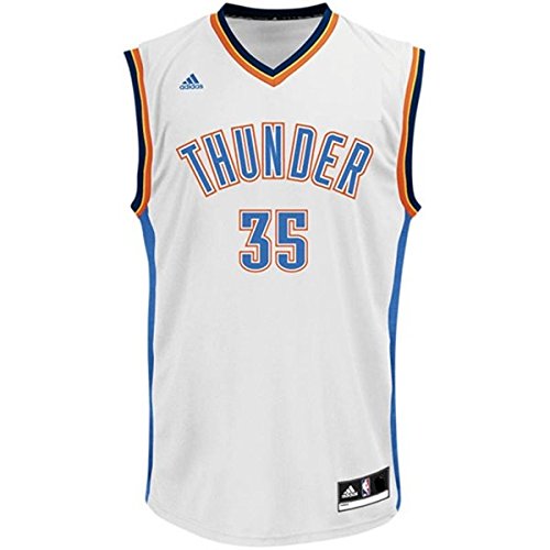 Kevin Durant Oklahoma City Thunder NBA Youth Home Jersey White #35