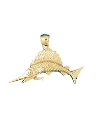 CleverEves 14K Gold Pendant Sailfish 5.7 - Gram(s)