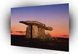 Ireland Poulnabrone Portal Dolmen County Clare Ireland A2 Large Canvas