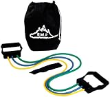 Black Mountain Products New Set of 3 Resistance Bands for Any Home Workout Exercise Including Extreme Workouts