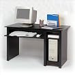 Prepac Sonoma Small Wood laminate Computer Desk in Black Prepac Sonoma Small Wood laminate Computer Desk in Black