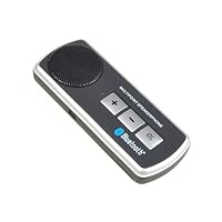 Portable Handsfree Bluetooth Speakerphone Car Kit Speaker Phone Black