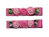 Crochet Rose Pair