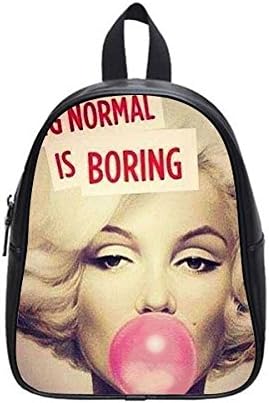 Custom Marilyn Monroe Kid's Schoolbag Shoulderbag Outdoor Backpack Large