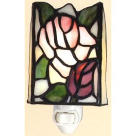LAMPS BEAUTIFUL Rosebud Style Nightlight--Excellent customer service--see our feedback