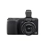 Ricoh GX 200 Digitalkamera (12 Megapixel, 3fach opt. Zoom, 6,9 cm (2,7 Zoll) Display) schwarz inkl. LCD Viewfinder Kit VF-1