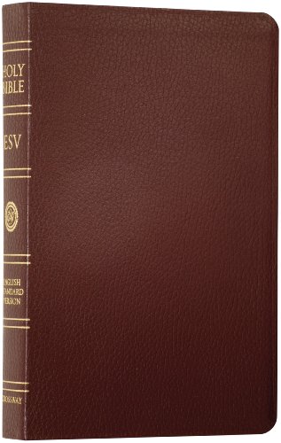 ESV Classic Reference Bible, Premium Bonded Leather, Burgundy, Red Letter Text, Thumb Indexed