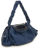 Large Blue ''Galvin'' Convertible Shoulder Bag
