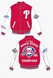 Philadelphia Phillies Leather wool World Series Jacket