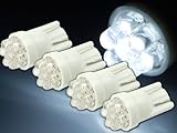 タイムSALE★特価】7連★高輝度LEDバルブホワイト4個T10ポジション球にas72-4