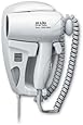 Andis 1600W Quiet Hangup Hair Dryer with Night Light, White (30975)