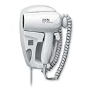 Andis 1600W Quiet Hangup Hair Dryer with Night Light, White (30975)