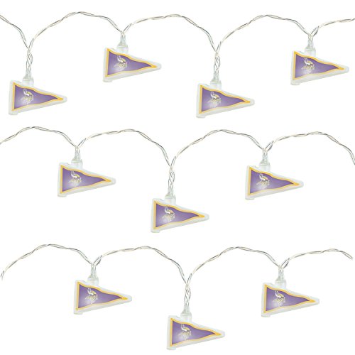 NFL Minnesota Vikings LED Pennant Party Lights