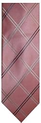 Men's Donald Trump Necktie Neck Tie 100% Silk Pink/Silver Blend