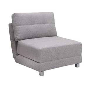 Rita Fabric Futon Chair Bed in Brown - 1 Seater Sofa Bed - Single Bed ... Rita Fabric Futon Chair Bed in Brown - 1 Seater Sofa Bed - Single Bed ...