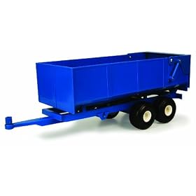 Britains Big Farm Bulk Tipping Trailer (Blue)
