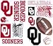 Oklahoma Sooners - 24 College Wall Stickers/Decals
