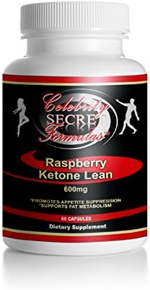 Raspberry Ketone Lean Pure Extract 600mg Natural Weight Loss Supplement (60 Slimming Capsule Pills, 1 Bottle)
