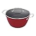 Cuisinart CastLite Non-Stick Cast Iron Dutch Oven with Cover, 5.25-Quart, Red