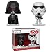 Funko Vynl: Star Wars - Darth Vader & Stormtrooper Collectible Figure, Multicolor