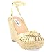 Steve Madden Beachie Gold wedges
